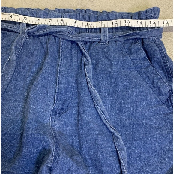Universal Thread Shorts Womens Medium M Linen Rayon Boho Denim Jeans Shorts - Picture 6 of 9